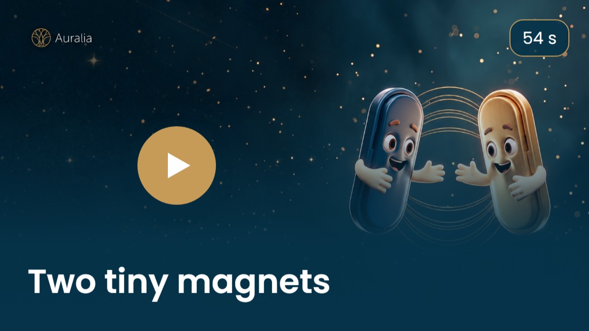 Play the video: two tiny magnets, a less invasive way to lose weight (54 seconds)